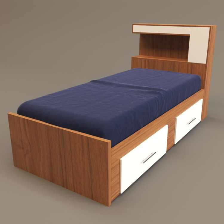 تخت خواب یک نفره مدل FH302 سایز 220x96 سانتی متر