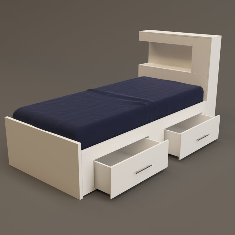 تخت خواب یک نفره مدل FH302 سایز 220x96 سانتی متر