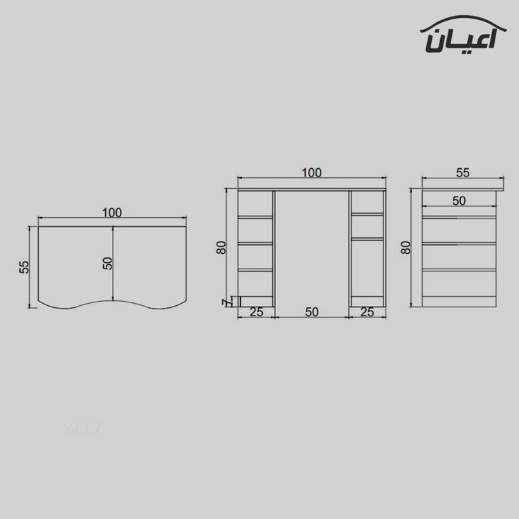 میز تحریر مدل FH388