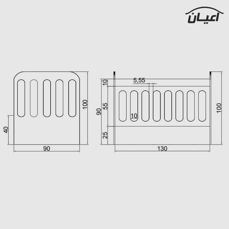 تختخواب کودک مدل FH396