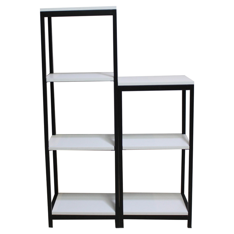 کتابخانه مدل چوبی فلزی IKE432 مجموعه 2 عددی