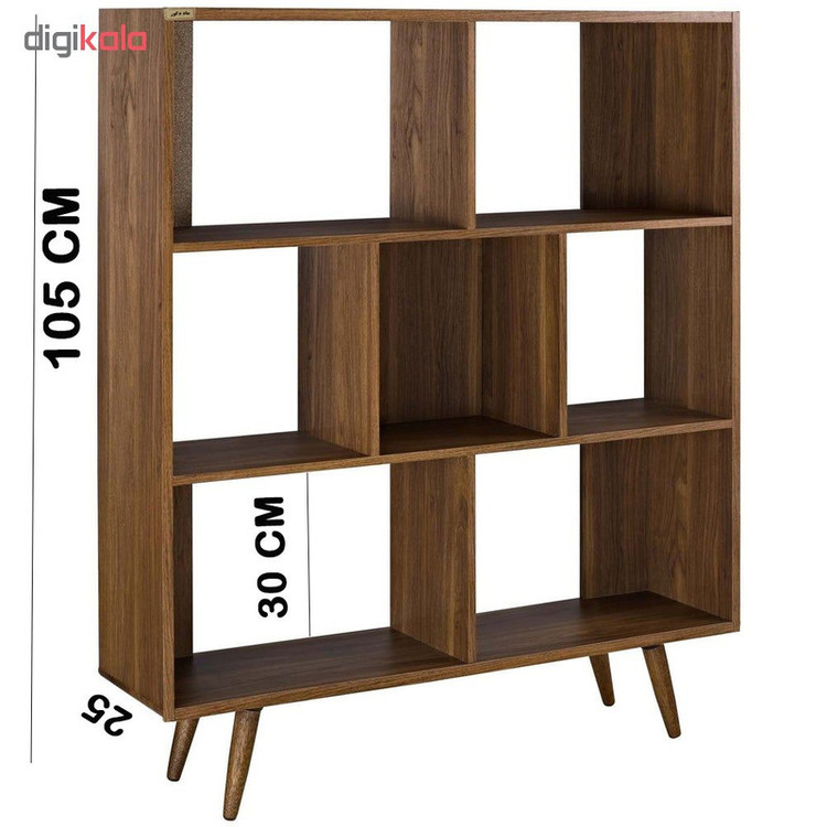 کتابخانه ماد دکور مدل L5