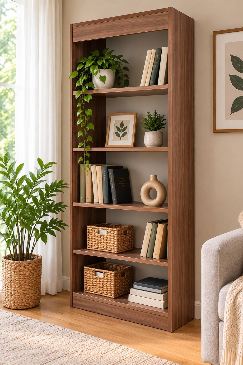 کتابخانه ایستاده مدل FD090
